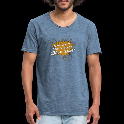 BückDich - Männer Vintage T-Shirt
