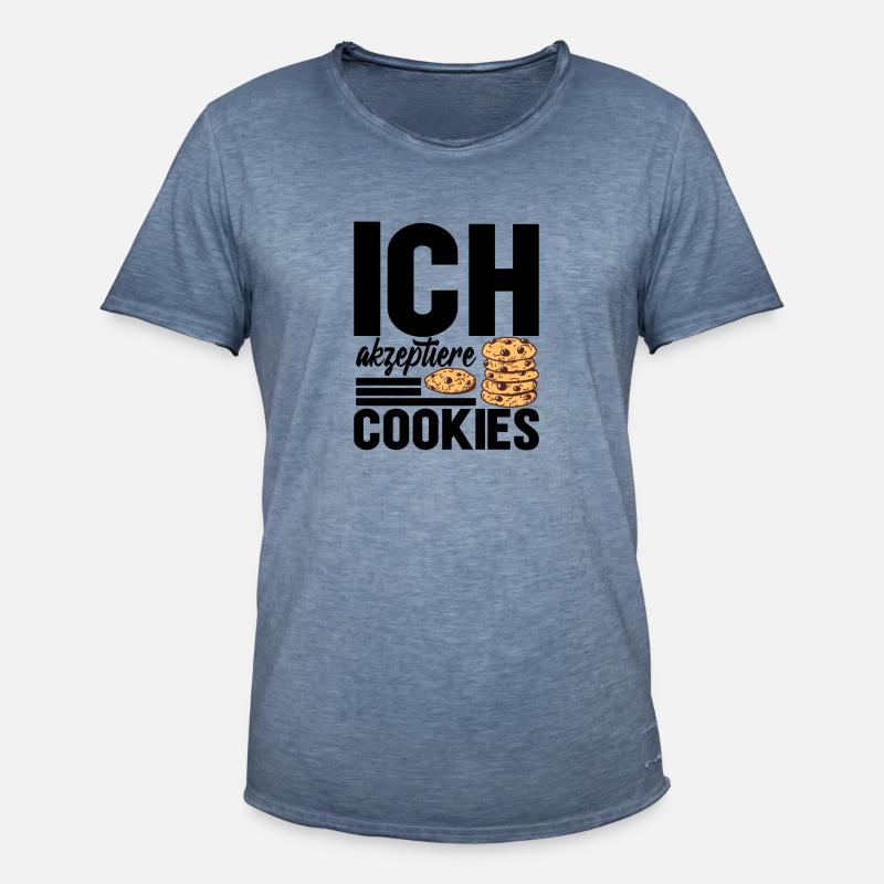 Programmierer Informatiker Informatik - Männer Vintage T-Shirt - Vintage Denim
