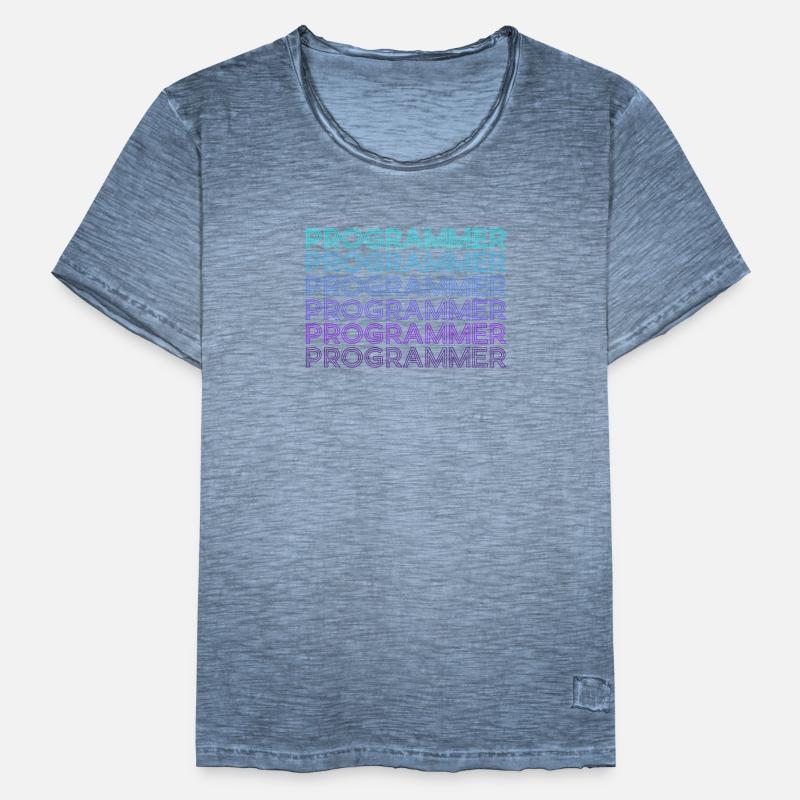 Programmeur Code Encodage Programmation Rétro T-shirt vintage Homme