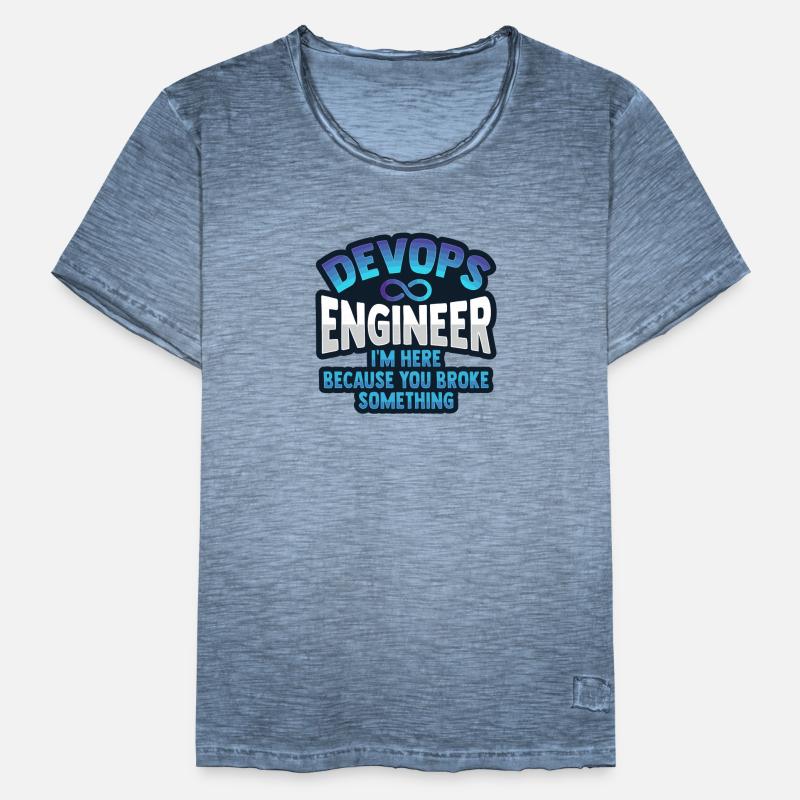 Sys-Admin Developer Devops Engineer Men's Vintage T-Shirt