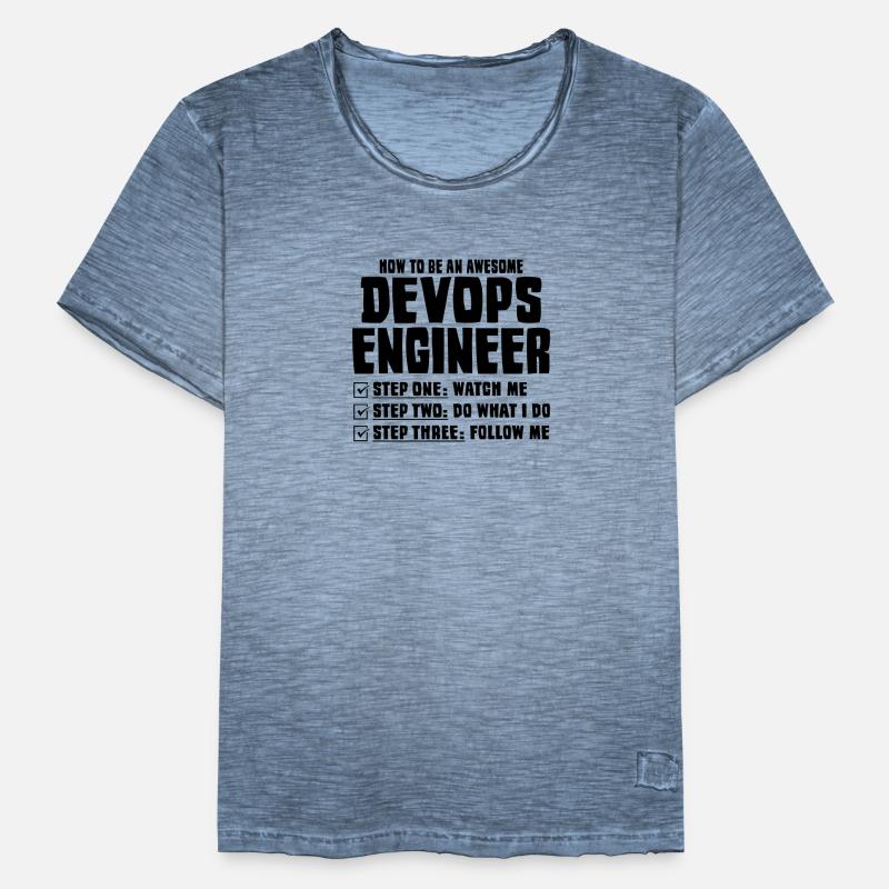 Devops Sys-Admin Developer Men's Vintage T-Shirt