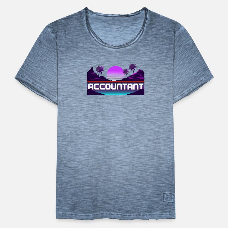 Comptable Comptable Comptable Comptabilité T-shirt vintage Homme