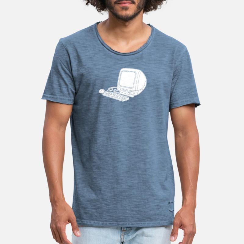 Developer Coder Programmer Computer T-shirt vintage Homme