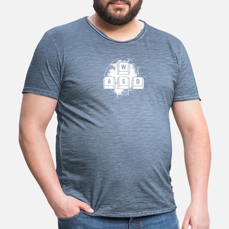 Developer Coder Programmer Keyboard T-shirt vintage Homme