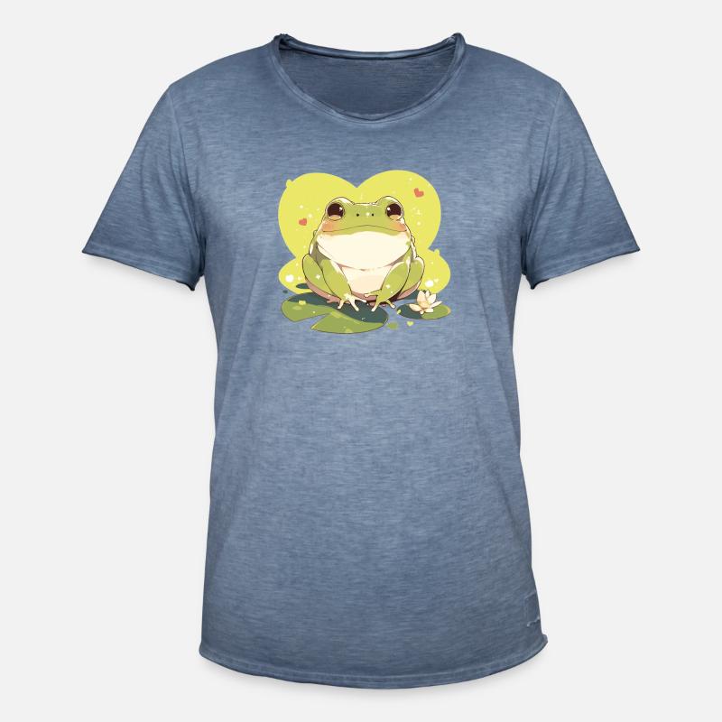 Toad Toads Toad - Men's Vintage T-Shirt - vintage denim