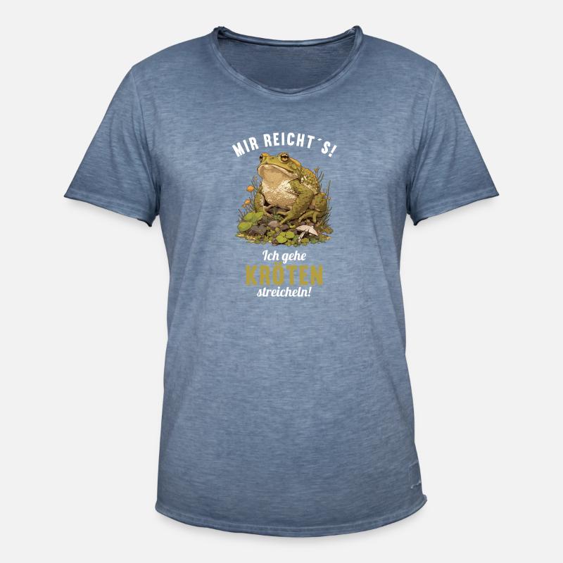 Toad Toads Toad - Men's Vintage T-Shirt - vintage denim