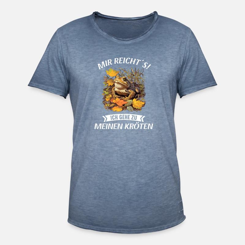 Toad Toads Toad - Men's Vintage T-Shirt - vintage denim