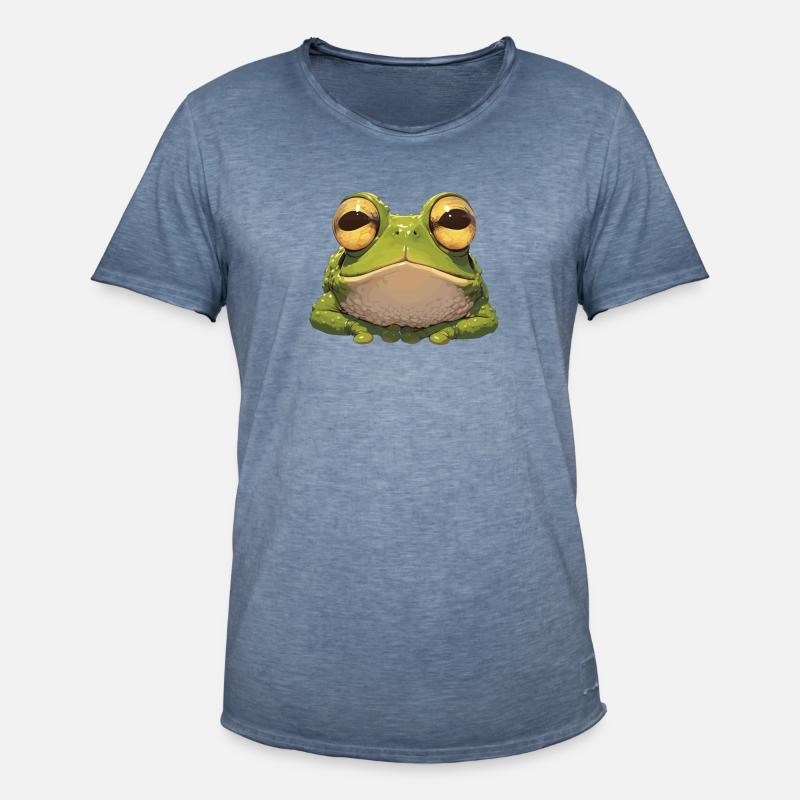 Toad Toads Toad - Men's Vintage T-Shirt - vintage denim