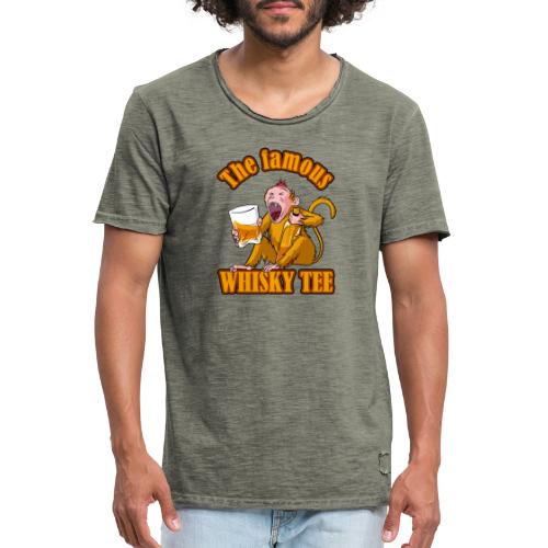 THE FAMOUS WHISKY TEE ! (dessin Graphishirts) - T-shirt vintage Homme