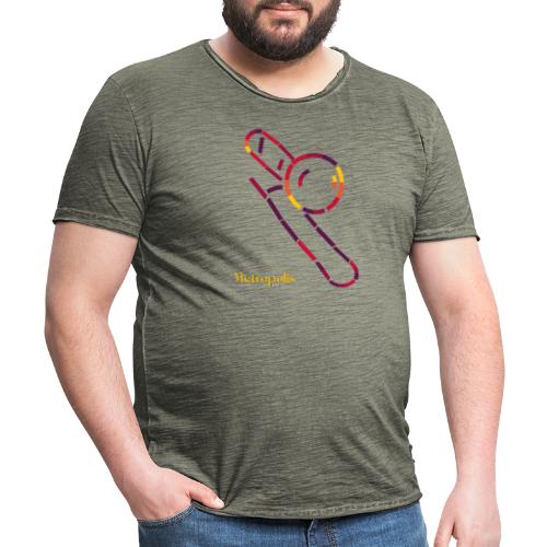 Trombone - Mannen Vintage T-shirt
