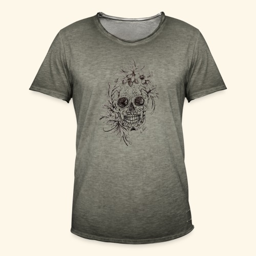 SkullDrawings - Vintage-T-shirt herr