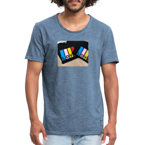 LOVE - Camiseta vintage hombre