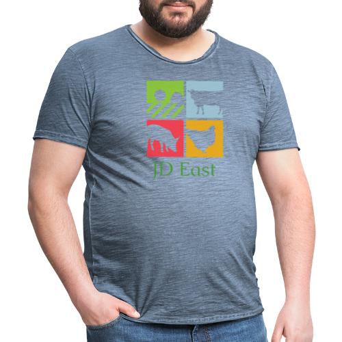 JD East - Männer Vintage T-Shirt