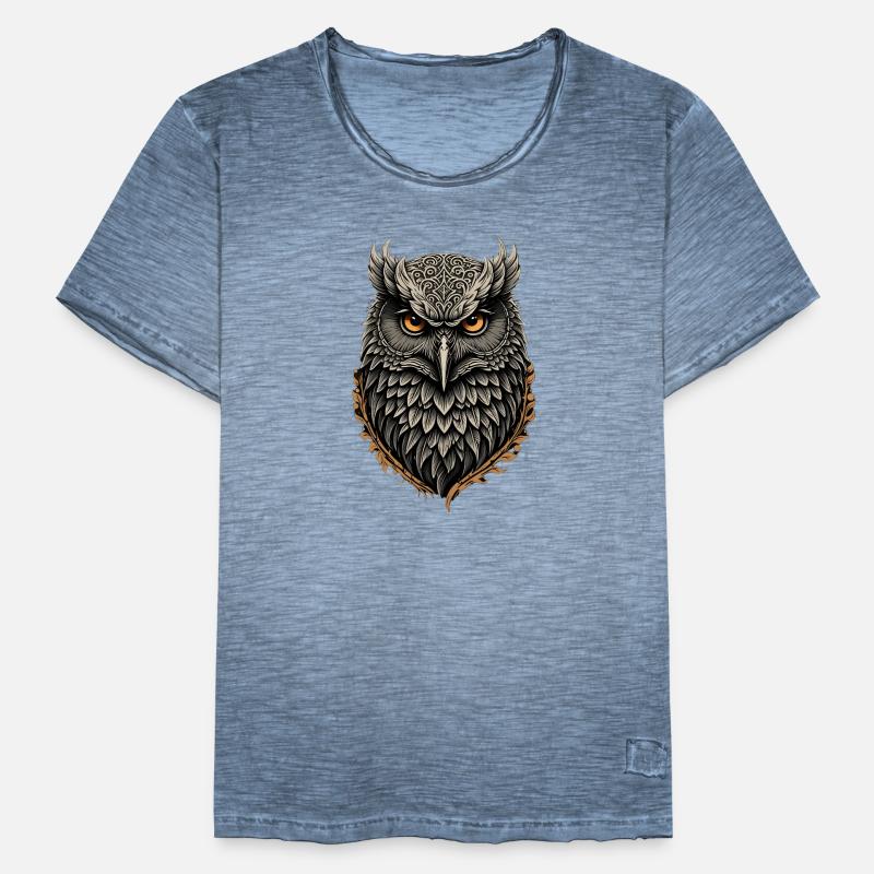 Owl Guardian Men's Vintage T-Shirt