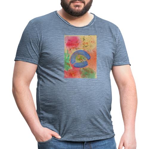 Abstrakte Kunst Motiv 2 - Männer Vintage T-Shirt