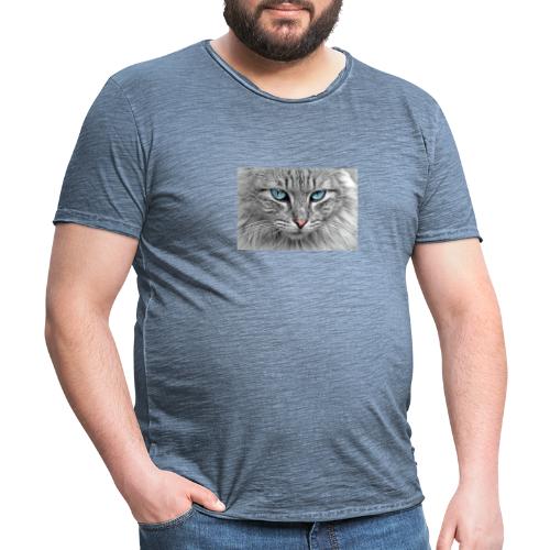 Chat - T-shirt vintage Homme