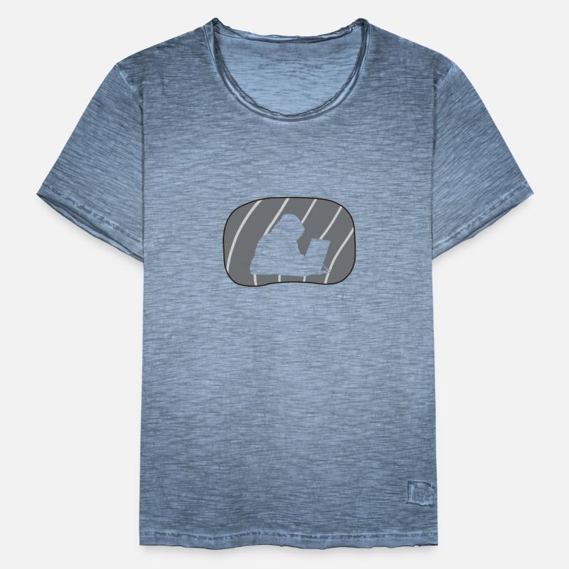 Hacker Computerfreak Hacken Männer Vintage T-Shirt