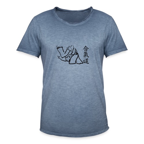 aikido - Männer Vintage T-Shirt