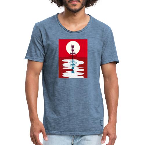 SPRUNGTURM FREIBAD POOL PISCINA - Männer Vintage T-Shirt