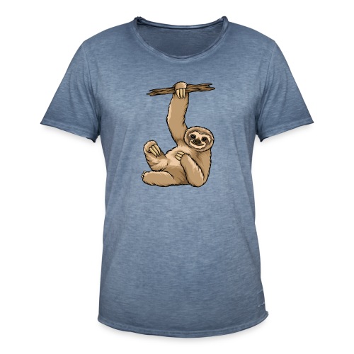 Kunterli loves sloths - #KUN-SLO-25 - cute - Men's Vintage T-Shirt