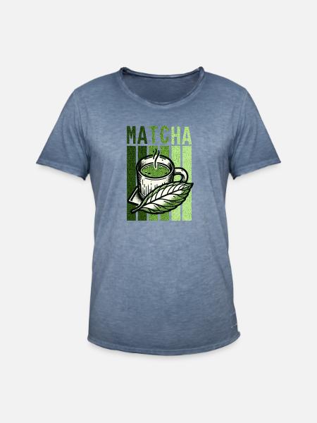 Matchastyle Retro - Men's Vintage T-Shirt - vintage denim