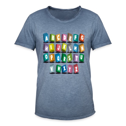 alphabet pour votre ... - T-shirt vintage Homme