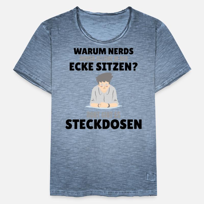 Nerds Nerd Programmierer Informatiker Computer Männer Vintage T-Shirt