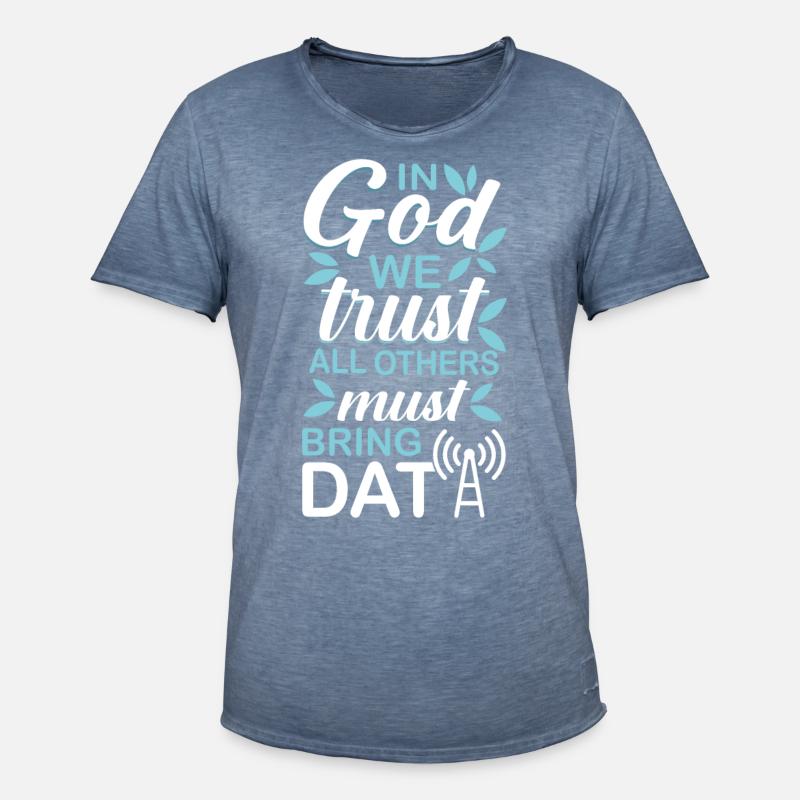 Programmierer Debugging - Männer Vintage T-Shirt - Vintage Denim