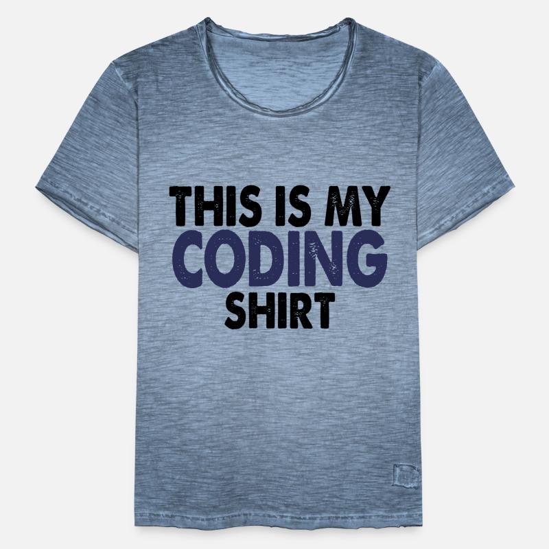 Coding nerd computer programming Men's Vintage T-Shirt