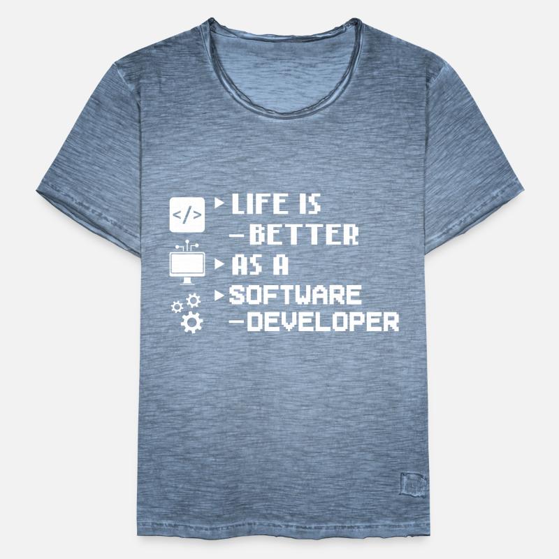 Software Development Software Developer Developer Men's Vintage T-Shirt