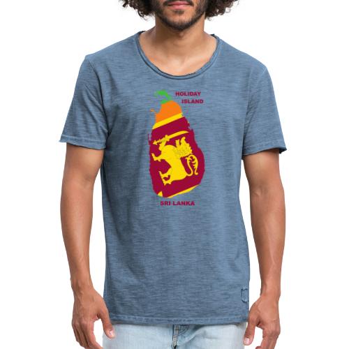 Sri Lanka Island holiday - Männer Vintage T-Shirt