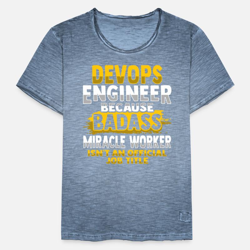 Devops Sys-Admin Developer Men's Vintage T-Shirt