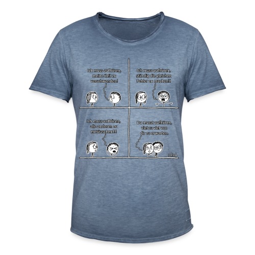 Aufhören - Männer Vintage T-Shirt