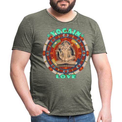 YogaIn Love - Maglietta vintage da uomo