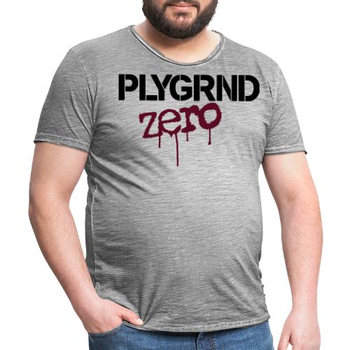 2863322 116076393 Playground Zero - Männer Vintage T-Shirt