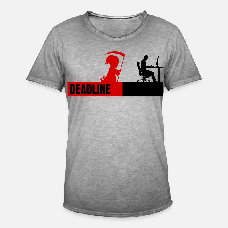 Bugfixing Scripting Dev Computerfreak Developer - Men's Vintage T-Shirt - vintage grey