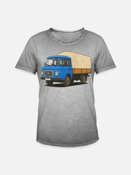 Plateau Est - T-shirt vintage Homme - vintage gris