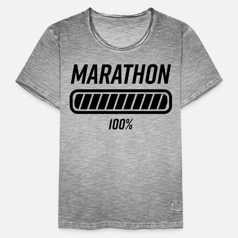 Marathon Marathon Runner Loading Course Men's Vintage T-Shirt