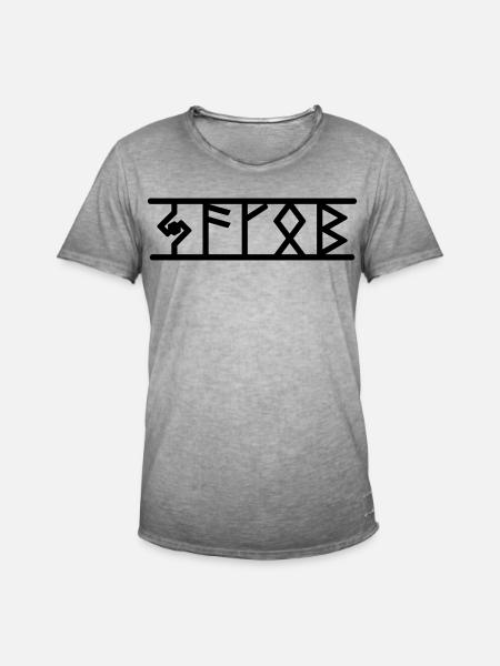 Jakob - Men's Vintage T-Shirt - vintage grey