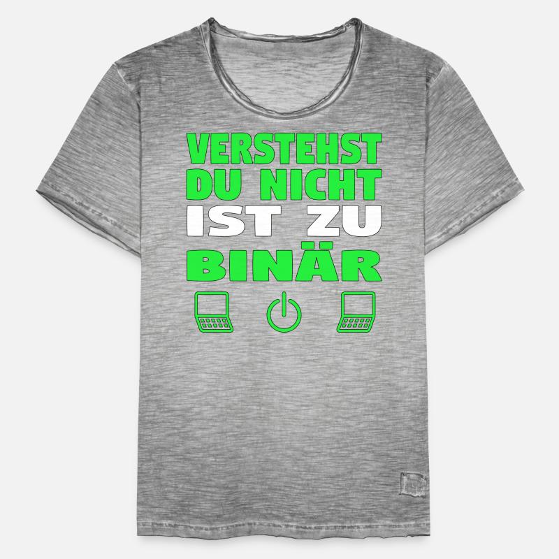 Informatik Computer Programmierer Entwickler Coder Männer Vintage T-Shirt