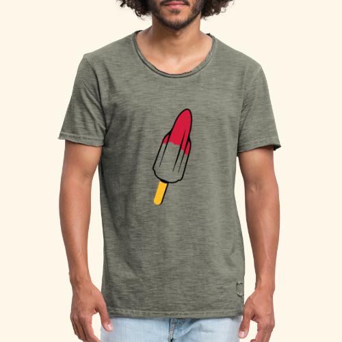 Raketeneis Eis am Stiel T Shirt - Männer Vintage T-Shirt