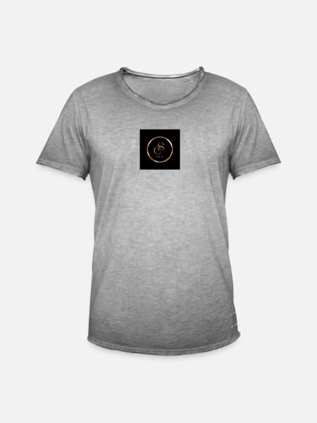 Love - Männer Vintage T-Shirt - Vintage Grau