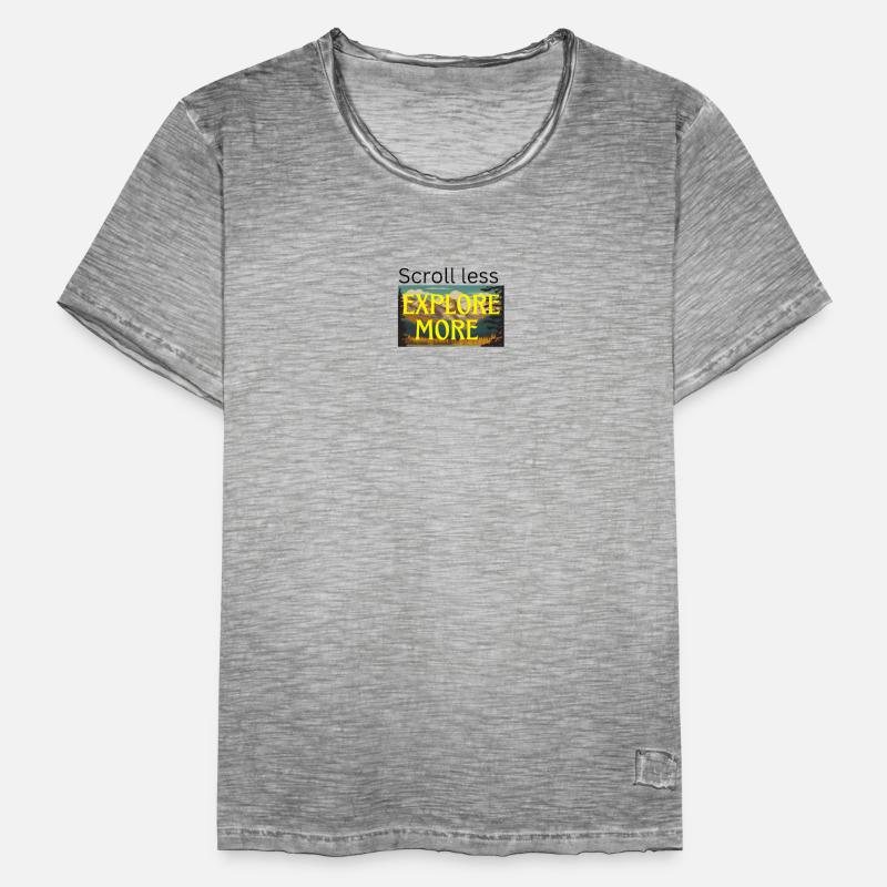 Scroll less Explore more Männer Vintage T-Shirt