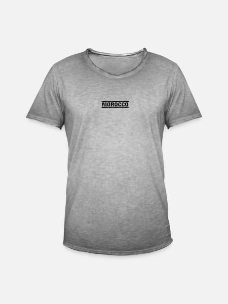 Morocco - Men's Vintage T-Shirt - vintage grey