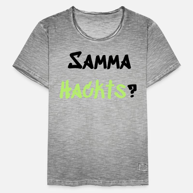 Samma Hackts Männer Vintage T-Shirt