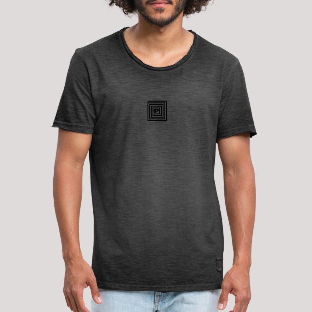 PSO New PSOTEN 2019 - Männer Vintage T-Shirt Vintage Schwarz