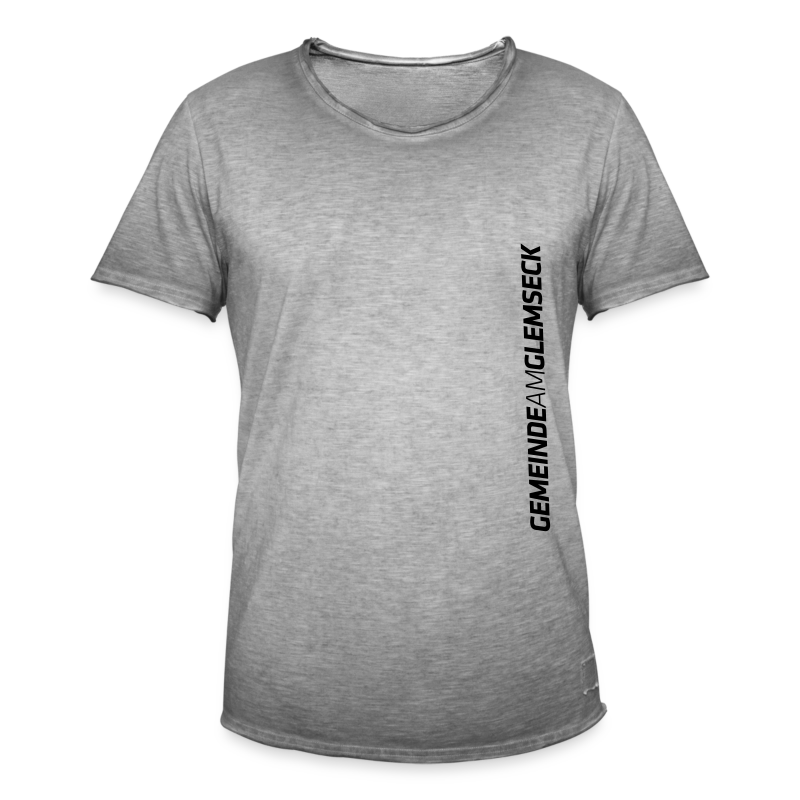GaG 1zeilig schwarz - Männer Vintage T-Shirt