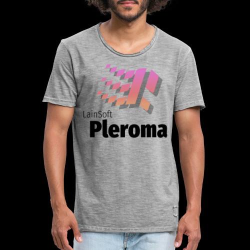 Lainsoft Pleroma (No groups?) Dark ver. - Men's Vintage T-Shirt