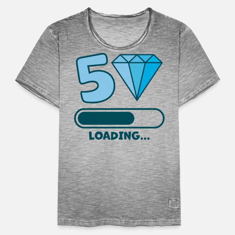 50th Birthday Loading Loading Beam Men's Vintage T-Shirt
