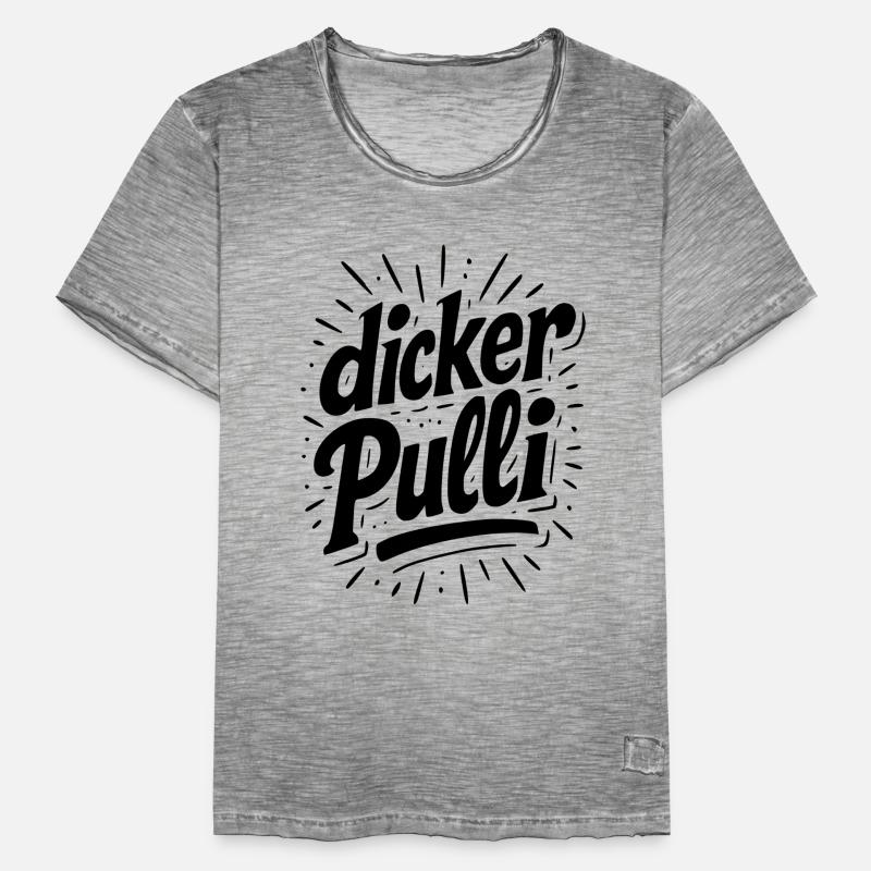 dicker Pulli Männer Vintage T-Shirt